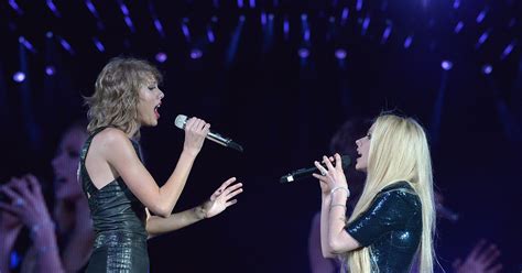 celebrity and entertainment taylor swift and avril lavigne s epic