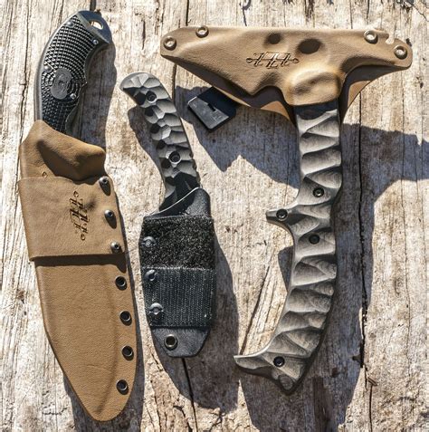 custom  kydex sheaths atzzzcustomholsters kydex holster knives knife axe