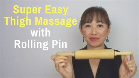 Massage Monday 372 – Super Easy Thigh Massage With Rolling Pin Partner