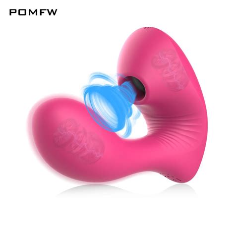 vagina sucking vibrator sex toys for women double vibration 10 speed
