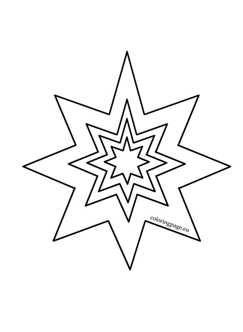 printable coloring pages   occasion star template