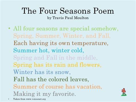 poems    seasons