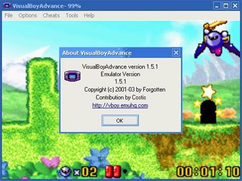visualboyadvance gameboy advance emulator  windows