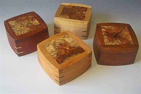 decorative keepsake box handmade  exotic woods