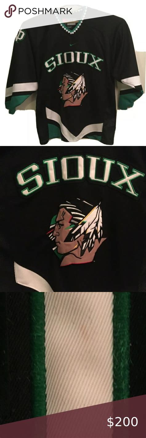 und north dakota fighting sioux nike hockey jersey north dakota fighting sioux fighting sioux