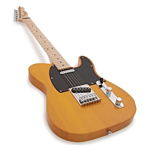 disc squier affinity telecaster mn butterscotch blonde  gearmusic