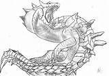 Monster Hunter Lagiacrus Dibujos Colorear Para Deviantart Coloring Draw Nombre High Sketch sketch template