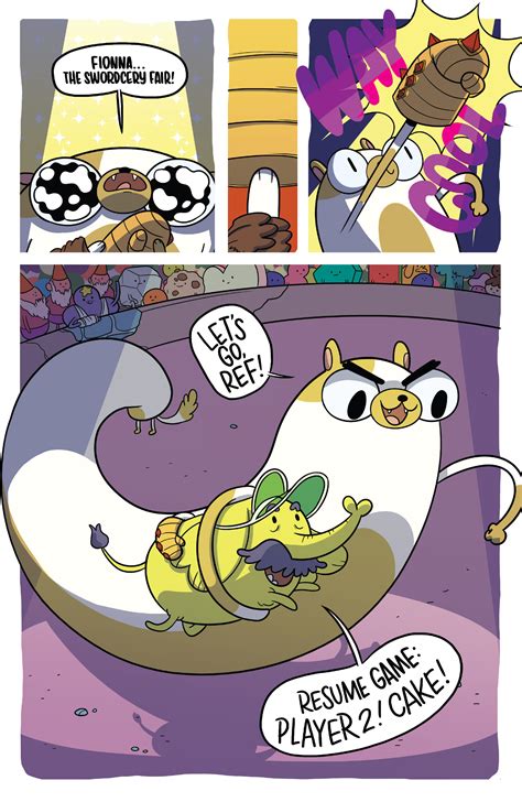 Adventure Time Fionna And Cake Card Wars Issue 5