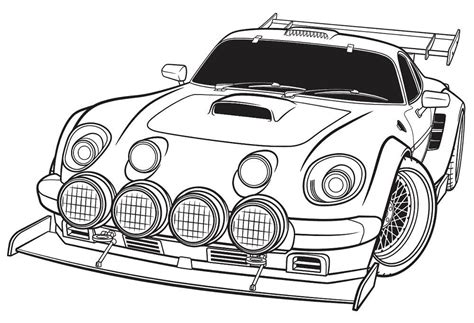 fast car coloring page coloring book  coloring pages