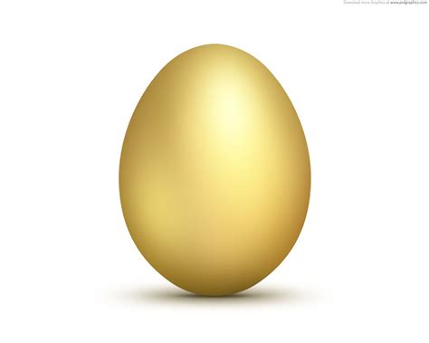 brown white  golden eggs psd icons psdgraphics
