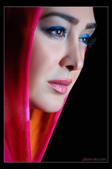 عکس با آرایش الهام حمیدی Iranian Photo Poses Girls Makeup