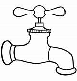 Tap Water Clipart Faucet Clip Drawing Cartoon Vector Illustration Outlined Stock Rf Clipartpanda Vectors Help Getdrawings Use Choose Pipeline Animation sketch template