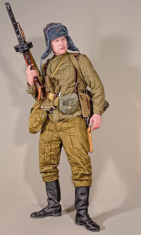 Ww2 Russian Uniform With Gas Mask Miaeroplano