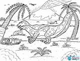 Maiasaura Dinosaurs sketch template