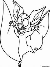 Bat Coloring Pages Halloween Funny Vampire Printable Realistic Fruit Getcolorings Print Color Book Sheet Awesome sketch template