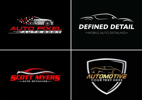 auto detailing logo template