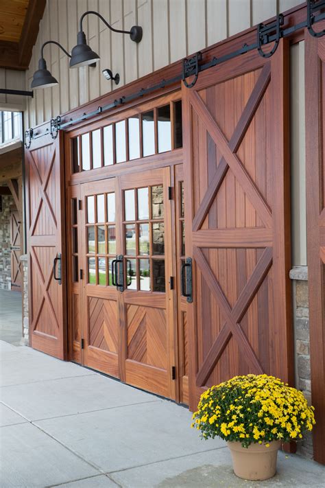 sliding barn doors exterior  guide  adding style functionality   home
