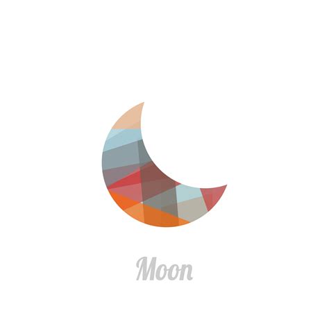 moon logo design pinterest moon logo logos  moon