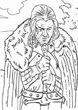 Thrones Game Coloring Pages sketch template