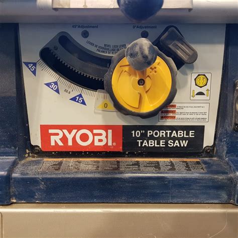 Ryobi Bts15 10 In 254 Mm Portable Tablesaw – Coast Machinery Group