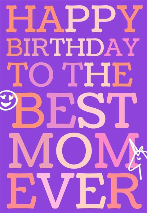 printable birthday cards  mom printbirthdaycards