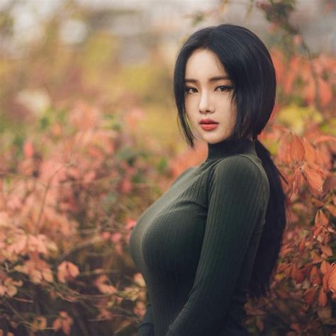potret ji seong model seksi korea   viral