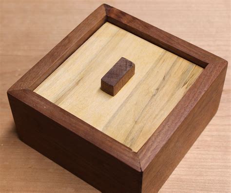 wooden puzzle box  steps  pictures instructables
