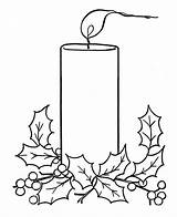 Candle Christmas Coloring Pages Drawing Light Advent Printable Color Candles Kids Drawings Pencil Book Blow Wind Getdrawings Night Print Place sketch template