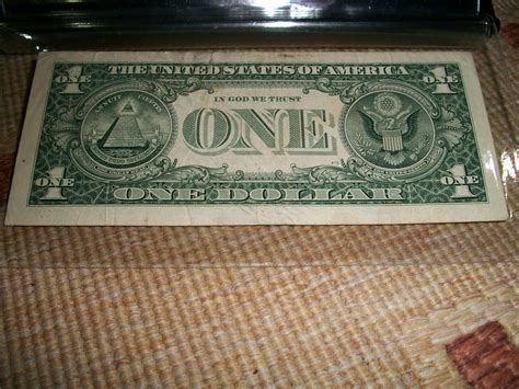 collectible items united states  dollar bill