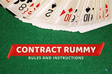 contract rummy rules    play group games