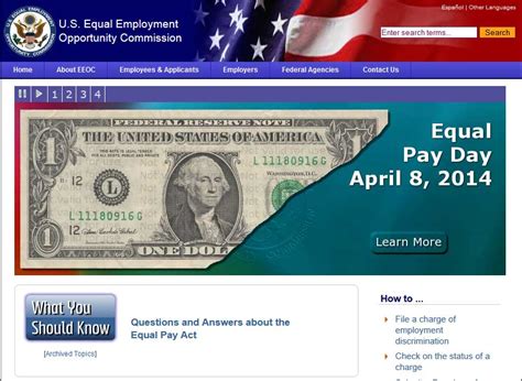 commonspot equal employment opportunity commission eeoc