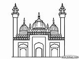 Masjid Mosque Mewarnai Marimewarnai Anak Bagus Resolusi Ramadan Melukis Paud Tanpa Sketsa Lukisan Dinding Hewan Tk sketch template