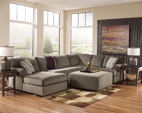 casual sectional sofa  left chaise  signature design  ashley wolf  gardiner wolf