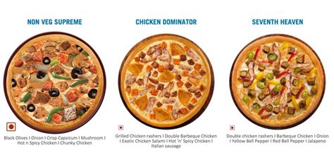 vegetable pizza dominos calories vegetarian foodys