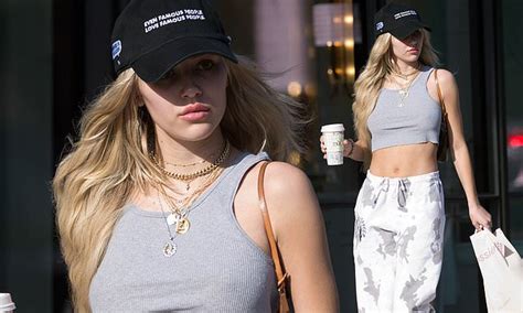 Delilah Hamlin Goes Braless In Skimpy Tank Top As She Flashes Her Toned