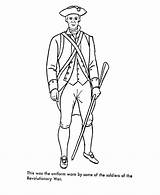 American Coloring Pages Early Soldier Soldiers Colonial Ww2 Jobs Printables Usa Drawing America Trades Kids Print Template Back Life History sketch template