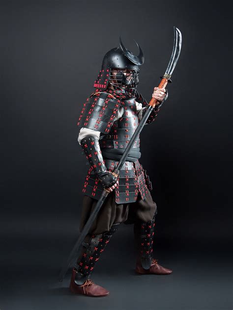 yoroi japanese samurai leather warrior armor domaru armor etsy canada