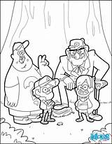 Gravity Falls Coloring Pages Print Dipper Printable Kids Soos Wendy Stan Hello Drawing Disney Fall Color Dessin Largest Characters Getcolorings sketch template