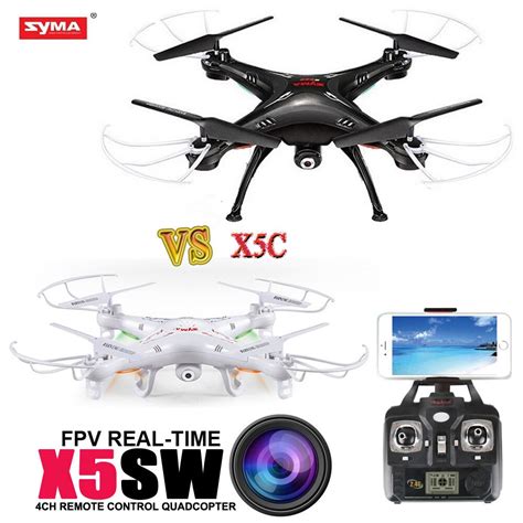 syma xsw fpv rc quadcopter drone  wifi camera  xc drones   axis rc helicopter