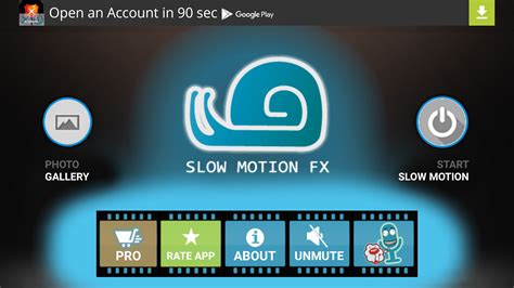 slow motion camera app  android