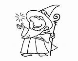 Mago Bueno Pintar Wizard Buon Magos Maghi Acolore Mag Bacchetta Magica Utente Registrato Magi Dibuix Misteriosa Hechicera Bruxa Magici Personaggi sketch template