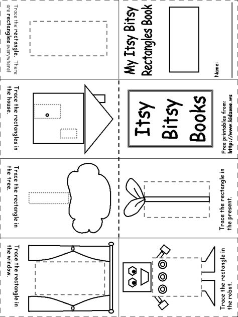 itsy bitsy book shapes preschool mini books preschool worksheets