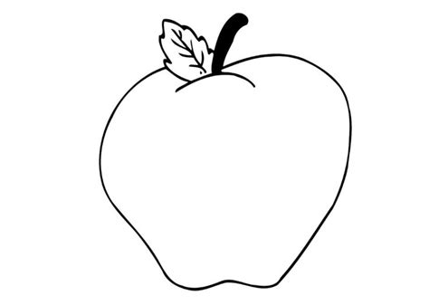 apple coloring pages  preschoolers apple coloring pages apple
