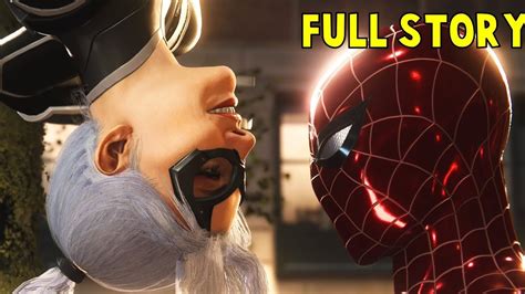 the full story of black cat the heist dlc spider man ps4 youtube