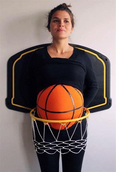 Basketball Pregnant Halloween Costumes Pregnant Halloween Pregnant