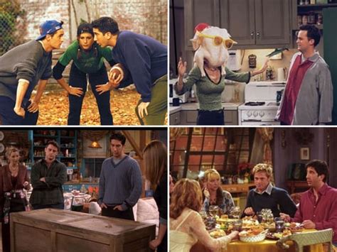 friends best thanksgiving episodes popsugar entertainment