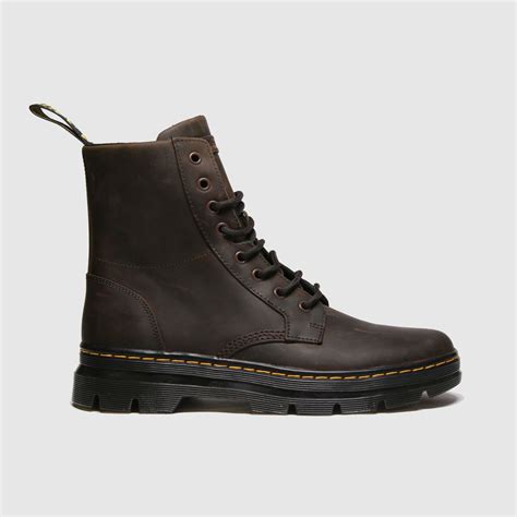 mens brown dr martens combs leather boot boots schuh