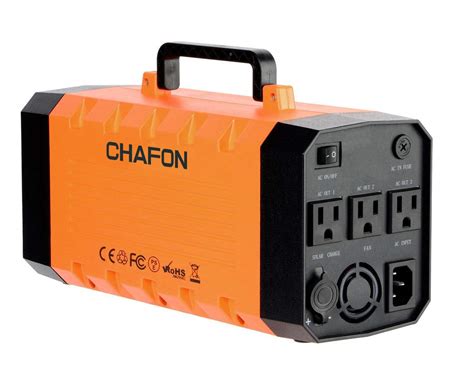 chafon wh portable ups battery backup generatorrechargeable power source inverter