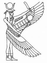 Isis Pages Egypte Egipat Coloriage Egyptien Deity Colorier Coloriages Bojanke Symbols Egipcios Tatouage Ancienne Decu Anubis Designlooter Momjunction Sphinx Cleopatra sketch template