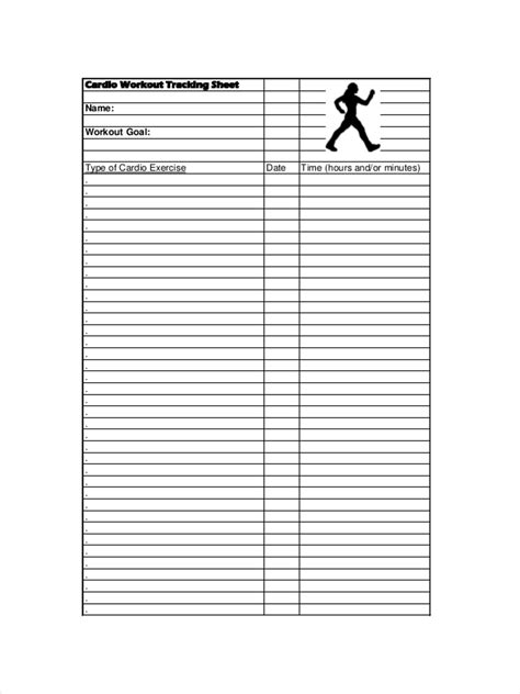 workout sheet  examples format  examples